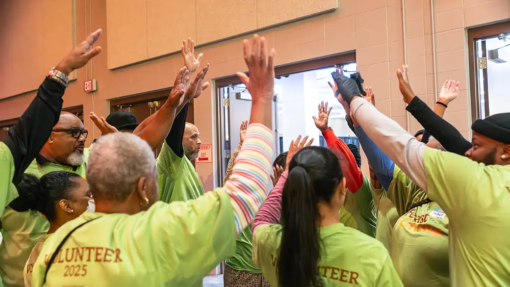 Group of volunteers
